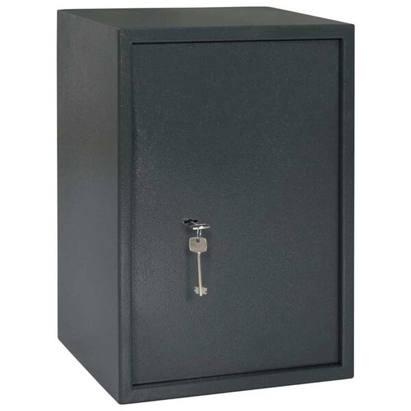 vidaXL Χρηματοκιβώτιο Σκοτεινό γκρίζο RAL7016 31 x 35 x 50 εκ Ατσάλι