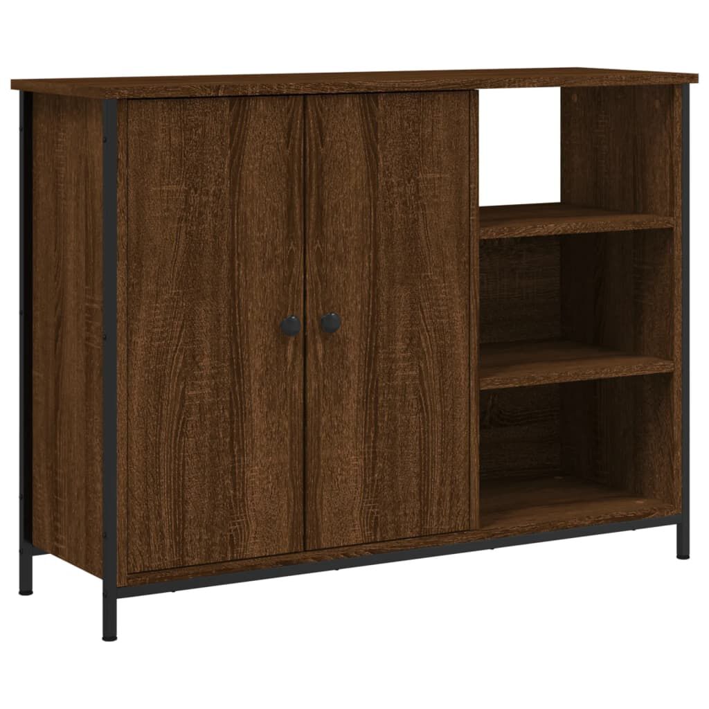 vidaXL Μπουφές Καφέ Δρυς 100x33x75 εκ. από Επεξεργασμένο Ξύλο