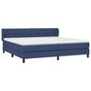 vidaXL &Kappa;&rho;&epsilon;&beta;ά&tau;&iota; Boxspring &mu;&epsilon; &Sigma;&tau;&rho;ώ&mu;&alpha; &Mu;&pi;&lambda;&epsilon; 200x200 &epsilon;&kappa;. &Upsilon;&phi;&alpha;&sigma;&mu;ά&tau;&iota;&nu;&omicron;
