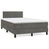 vidaXL &Kappa;&rho;&epsilon;&beta;ά&tau;&iota; Boxspring &mu;&epsilon; &Sigma;&tau;&rho;ώ&mu;&alpha; &Sigma;&kappa;&omicron;ύ&rho;&omicron; &Gamma;&kappa;&rho;&iota; 120x190 &epsilon;&kappa;. &Beta;&epsilon;&lambda;&omicron;ύ&delta;&iota;&nu;&omicron;