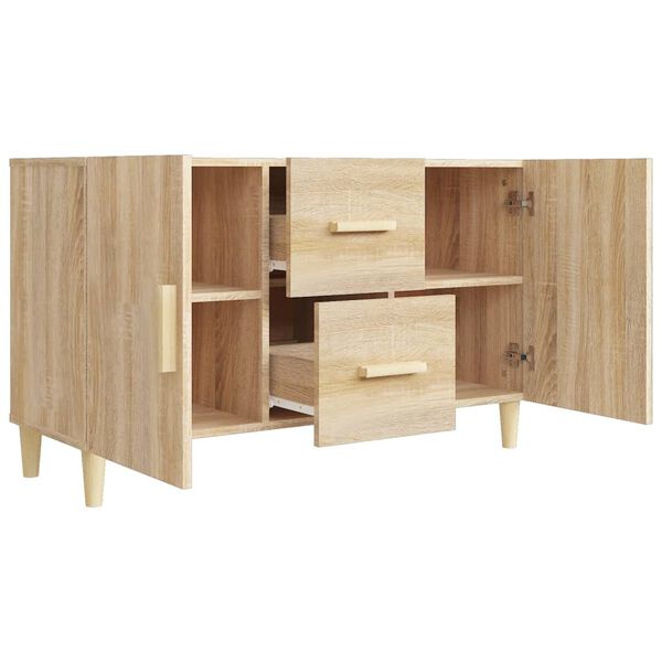 vidaXL Ντουλάπι Sonoma Δρυς 100x36x60 εκ. από Επεξεργασμένο Ξύλο