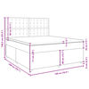 vidaXL &Kappa;&rho;&epsilon;&beta;ά&tau;&iota; Boxspring &mu;&epsilon; &Sigma;&tau;&rho;ώ&mu;&alpha; Taupe 180x200 &epsilon;&kappa;. &Upsilon;&phi;&alpha;&sigma;&mu;ά&tau;&iota;&nu;&omicron;