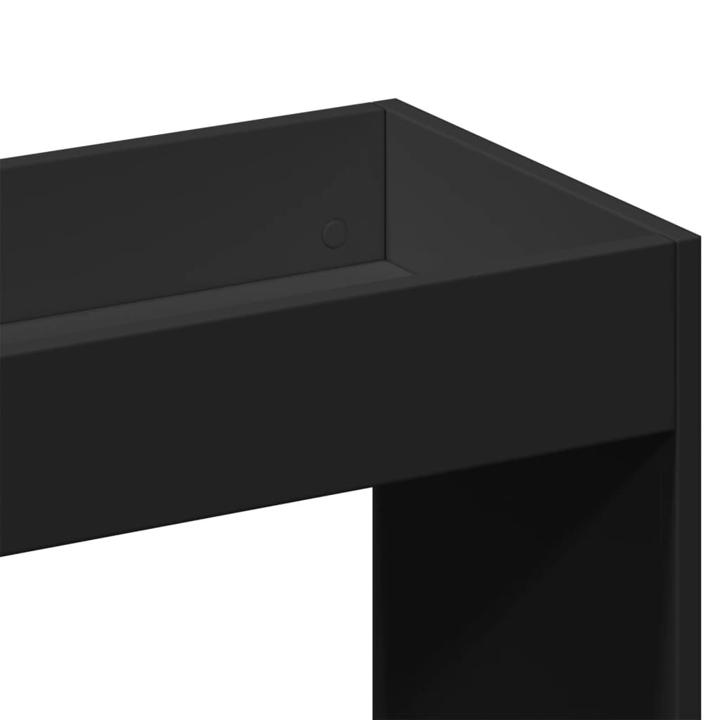vidaXL Ντουλάπι Μαύρο 63x33x100 εκ. από Επεξεργασμένο Ξύλο
