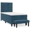 vidaXL &Kappa;&rho;&epsilon;&beta;ά&tau;&iota; Boxspring &mu;&epsilon; &Sigma;&tau;&rho;ώ&mu;&alpha; &Sigma;&kappa;&omicron;ύ&rho;&omicron; &Mu;&pi;&lambda;&epsilon; 100x200 &epsilon;&kappa;. &Beta;&epsilon;&lambda;&omicron;ύ&delta;&iota;&nu;&omicron;