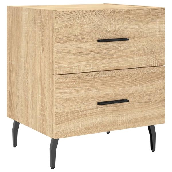 vidaXL Κομοδίνο Sonoma Δρυς 40 x 35 x 47,5 εκ. από Επεξεργασμένο Ξύλο