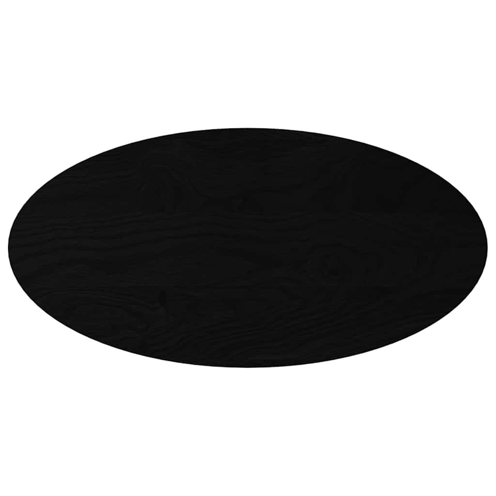 vidaXL Επιτραπέζια επιφάνεια Σκούρο Καφέ 100x50x2 εκ. Ξύλο Δρυός Οβάλ