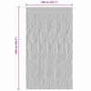 vidaXL Κουρτίνα Μακραμέ Ανθρακί 140 x 240 εκ. Βαμβακερή