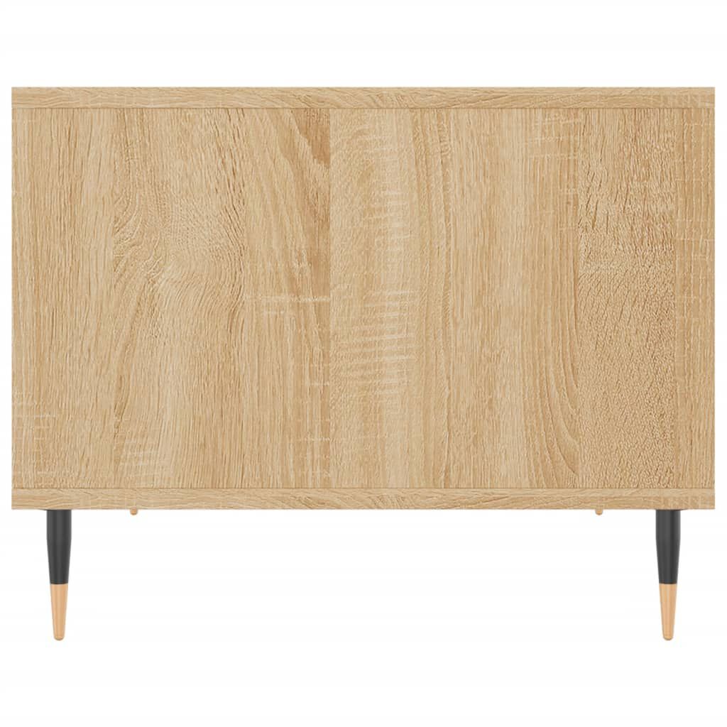 vidaXL Τραπεζάκι Σαλονιού Sonoma Δρυς 60x50x40 εκ. από Επεξεργ. Ξύλο