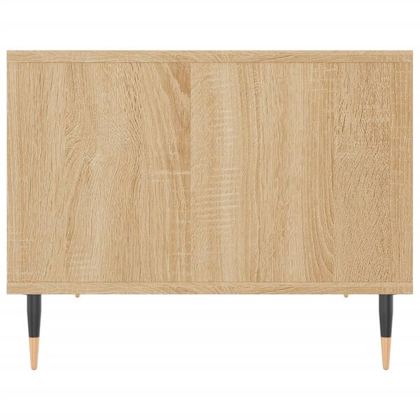 vidaXL Τραπεζάκι Σαλονιού Sonoma Δρυς 60x50x40 εκ. από Επεξεργ. Ξύλο