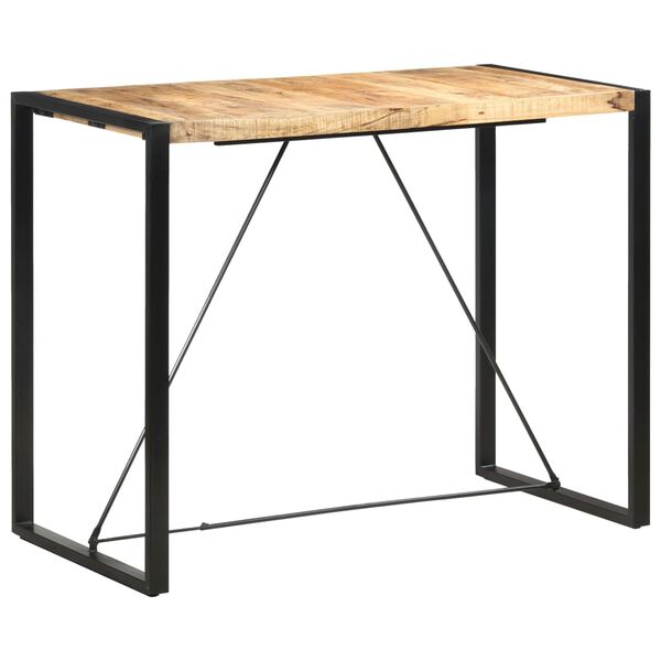 vidaXL Τραπέζι Μπαρ 140 x 70 x 110 εκ. από Μασίφ Ξύλο Μάνγκο