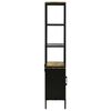 vidaXL Highboard Καφέ 70 x 35 x 180 εκ. Μασίφ ξύλο μάνγκο