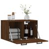 vidaXL Ντουλάπι Τοίχου Καφέ Δρυς 60x36,5x35 εκ. Επεξεργασμένο Ξύλο