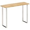 vidaXL &Tau;&rho;&alpha;&pi;έ&zeta;&iota; &Kappa;&omicron;&nu;&sigma;ό&lambda;&alpha; &mu;&epsilon; Live Edge 105x33x76 &epsilon;&kappa;. &Mu;&alpha;&sigma;ί&phi; &Xi;ύ&lambda;&omicron; &Mu;ά&nu;&gamma;&kappa;&omicron;