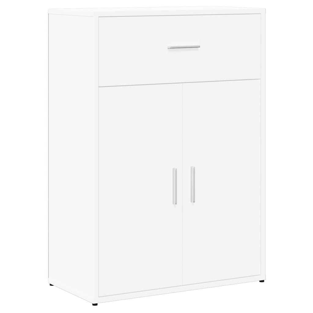 vidaXL Βοηθητικά Ντουλάπια 2 τεμ. Λευκό 60x30x84 εκ. Επεξεργ. Ξύλο