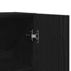 vidaXL Ντουλάπι πλυντηρίου 2 pcs Μαύρη δρυς 70.5 x 71.5 x 181.5 εκ