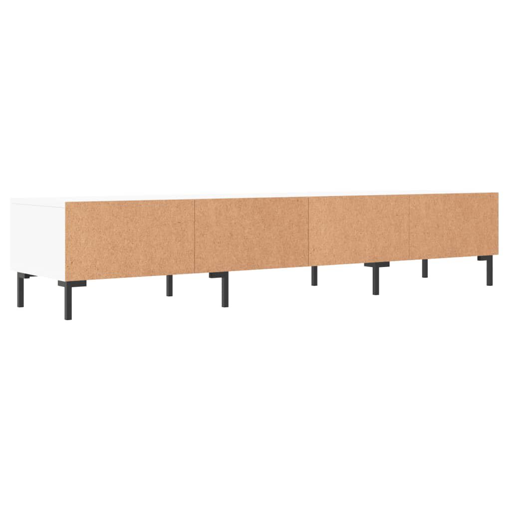 vidaXL Έπιπλο Τηλεόρασης Λευκό 150x36x30 εκ. από Επεξεργασμένο Ξύλο