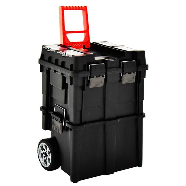 vidaXL Εργαλειοθήκη Τροχήλατη με Χερούλι 45 x 36 x 90 εκ.