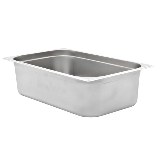 vidaXL Λεκάνες Gastronorm 2 τεμ. GN 1/1 150 χιλ. από Ανοξείδωτο Ατσάλι