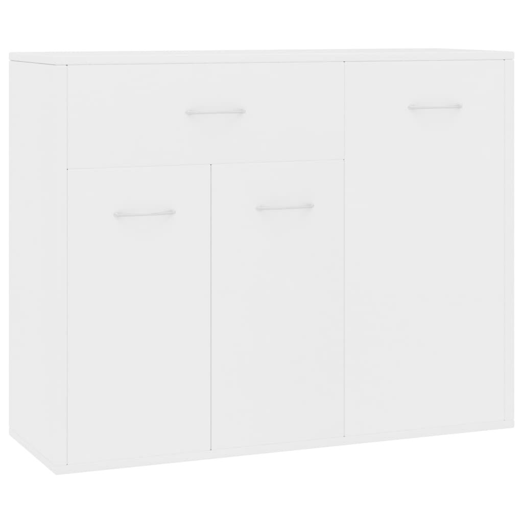 vidaXL Μπουφές Λευκός 88 x 30 x 70 εκ. από Επεξ. Ξύλο