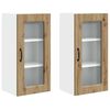 vidaXL &Nu;&tau;&omicron;&upsilon;&lambda;ά&pi;&alpha; &Kappa;&omicron;&upsilon;&zeta;ί&nu;&alpha;&sigmaf; Kalmar 2 pcs Artisan Oak 40 x 31 x 80 &epsilon;&kappa;.