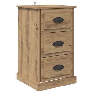 vidaXL &Kappa;&omicron;&mu;&omicron;&delta;ί&nu;&omicron; Artisan Oak 39 x 39 x 67,5 &epsilon;&kappa;. &Epsilon;&pi;&epsilon;&xi;&epsilon;&rho;&gamma;&alpha;&sigma;&mu;έ&nu;&omicron; &Xi;ύ&lambda;&omicron;