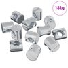 vidaXL &Beta;ί&delta;&epsilon;&sigmaf; &kappa;&omicron;&upsilon;&mu;&pi;ώ&mu;&alpha;&tau;&omicron;&sigmaf; 4500 &tau;&epsilon;&mu;. &Alpha;&sigma;&eta;&mu;ί M6 x 12 &chi;&iota;&lambda; &Mu;έ&tau;&alpha;&lambda;&lambda;&omicron;