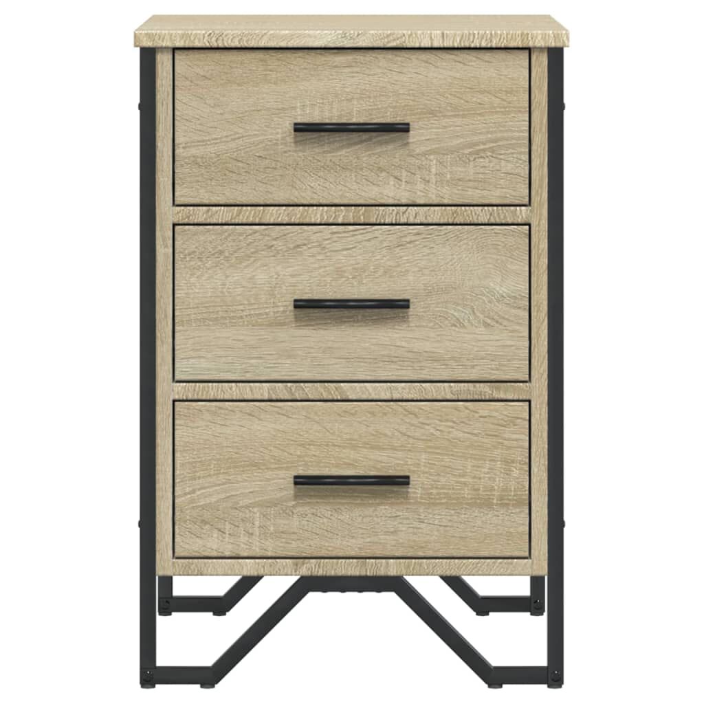 vidaXL Κομοδίνο Sonoma Δρυς 40x41x60 εκ. από Επεξεργασμένο Ξύλο