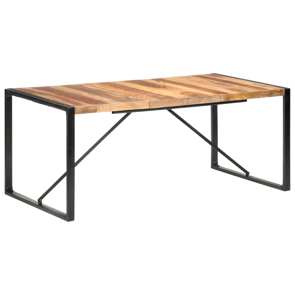 vidaXL Τραπεζαρία 180 x 90 x 75 εκ. από Μασίφ Ξύλο