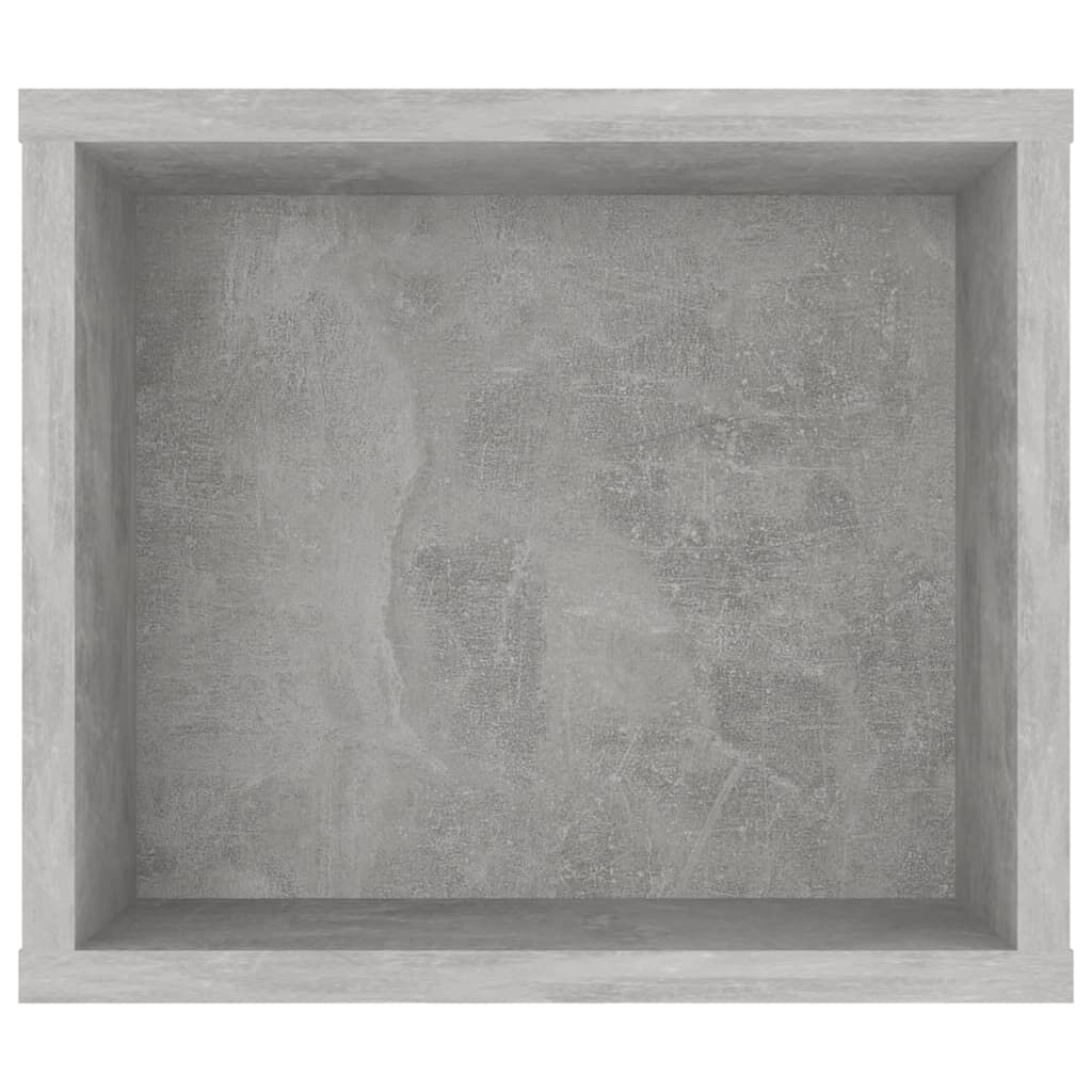 vidaXL Έπιπλο Τηλεόρασης Κρεμ. Γκρι Σκυρ. 100x30x26,5 εκ. Επεξ. Ξύλο