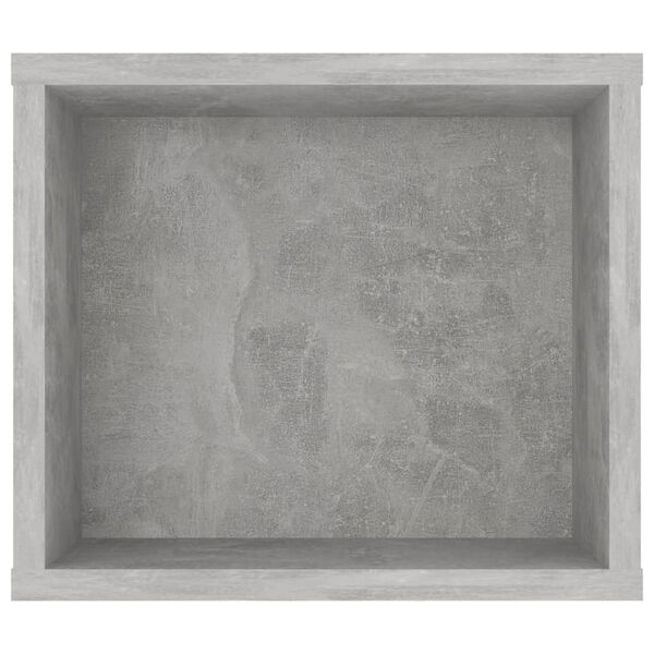 vidaXL Έπιπλο Τηλεόρασης Κρεμ. Γκρι Σκυρ. 100x30x26,5 εκ. Επεξ. Ξύλο