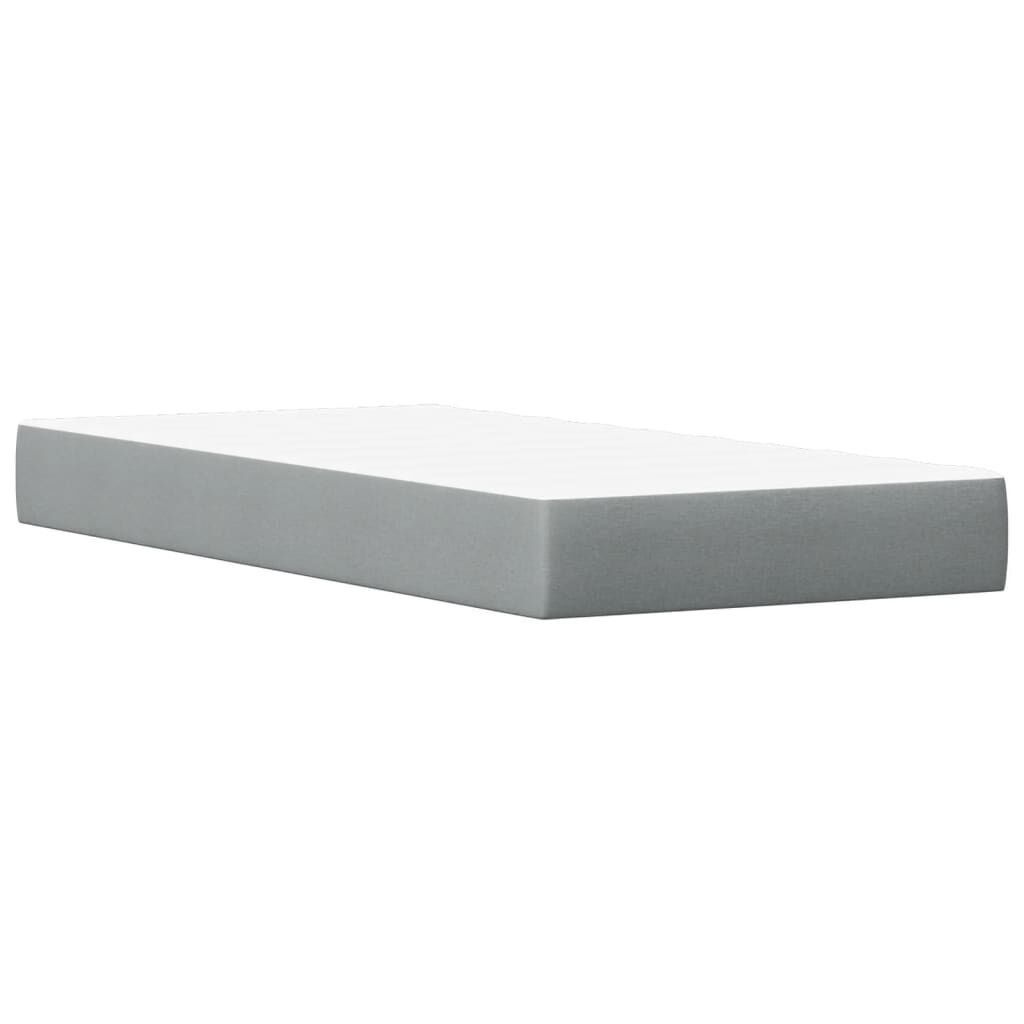 vidaXL Κρεβάτι με Συρτάρια+Στρώμα Καφέ 90x200 εκ. Μασίφ Ξύλο Πεύκου