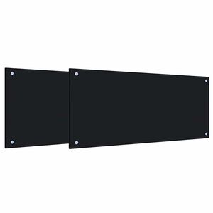vidaXL &Pi;&lambda;ά&tau;&eta; &kappa;&omicron;&upsilon;&zeta;ί&nu;&alpha;&sigmaf; 2 &tau;&mu;&chi;. &Mu;&alpha;ύ&rho;&omicron; 90 x 40 cm &sigma;&kappa;&lambda;&eta;&rho;&upsilon;&mu;έ&nu;&omicron; &gamma;&upsilon;&alpha;&lambda;ί