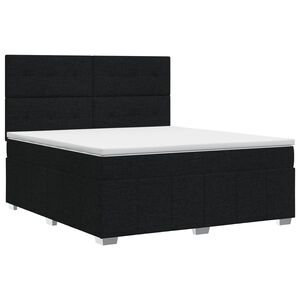 vidaXL &Kappa;&rho;&epsilon;&beta;ά&tau;&iota; box spring &mu;&epsilon; &sigma;&tau;&rho;ώ&mu;&alpha; &Mu;&alpha;ύ&rho;&omicron; 140 x 200 cm Ύ&phi;&alpha;&sigma;&mu;&alpha;