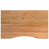 vidaXL Πάγκος Εργασίας Ανοιχτό Καφέ 100x60x81,5 cm Μασίφ Ξύλο Δρυς