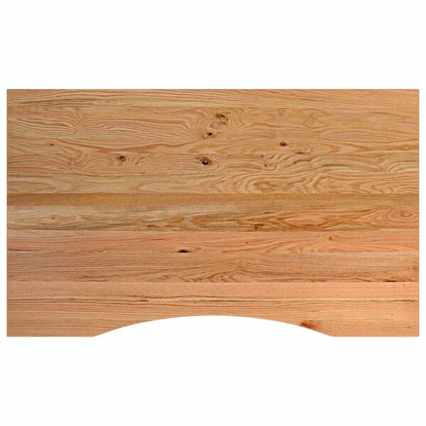 vidaXL Πάγκος Εργασίας Ανοιχτό Καφέ 100x60x81,5 cm Μασίφ Ξύλο Δρυς