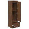 vidaXL Ντουλάπι Καφέ Δρυς 29,5x34x119,5 εκ. Επεξεργασμένο Ξύλο