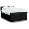 vidaXL &Kappa;&rho;&epsilon;&beta;ά&tau;&iota; Boxspring &mu;&epsilon; &Sigma;&tau;&rho;ώ&mu;&alpha; &Mu;&alpha;ύ&rho;&omicron; 140x200 &epsilon;&kappa;. &Upsilon;&phi;&alpha;&sigma;&mu;ά&tau;&iota;&nu;&omicron;
