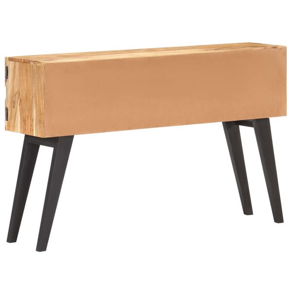 vidaXL Ντουλάπι 120 x 30 x 75 εκ. από Μασίφ Ξύλο Ακακίας