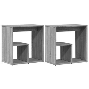 vidaXL &Beta;&omicron;&eta;&theta;&eta;&tau;&iota;&kappa;ά &Tau;&rho;&alpha;&pi;έ&zeta;&iota;&alpha; 2 &tau;&epsilon;&mu; &Gamma;&kappa;&rho;&iota; Sonoma 50x30x50 &epsilon;&kappa;. &Epsilon;&pi;&epsilon;&xi;. &Xi;ύ&lambda;&omicron;