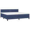 vidaXL &Kappa;&rho;&epsilon;&beta;ά&tau;&iota; Boxspring &mu;&epsilon; &Sigma;&tau;&rho;ώ&mu;&alpha; &Mu;&pi;&lambda;&epsilon; 200x200 &epsilon;&kappa;. &Upsilon;&phi;&alpha;&sigma;&mu;ά&tau;&iota;&nu;&omicron;