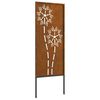 vidaXL Οθόνη Ιδιωτικότητας Κήπου Σκ rusty 50 x 140 εκ