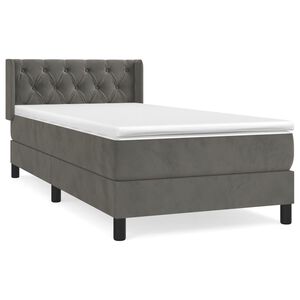 vidaXL &Kappa;&rho;&epsilon;&beta;ά&tau;&iota; Boxspring &mu;&epsilon; &Sigma;&tau;&rho;ώ&mu;&alpha; &Sigma;&kappa;&omicron;ύ&rho;&omicron; &Gamma;&kappa;&rho;&iota; 80x200 &epsilon;&kappa;. &Beta;&epsilon;&lambda;&omicron;ύ&delta;&iota;&nu;&omicron;