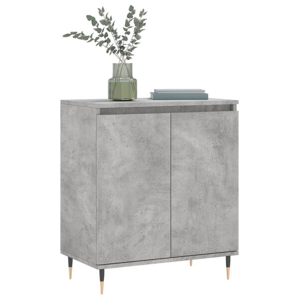 vidaXL Ντουλάπι Γκρι Σκυροδέματος 60x35x70 εκ. Επεξεργασμένο Ξύλο