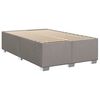 vidaXL &Kappa;&rho;&epsilon;&beta;ά&tau;&iota; Boxspring &mu;&epsilon; &Sigma;&tau;&rho;ώ&mu;&alpha; Taupe 100 x 200 &epsilon;&kappa;. &Upsilon;&phi;&alpha;&sigma;&mu;ά&tau;&iota;&nu;&omicron;