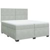 vidaXL &Kappa;&rho;&epsilon;&beta;ά&tau;&iota; Boxspring &mu;&epsilon; &Sigma;&tau;&rho;ώ&mu;&alpha; &Alpha;&nu;&omicron;&iota;&chi;&tau;ό &Gamma;&kappa;&rho;&iota; 200x200 &epsilon;&kappa;. &Beta;&epsilon;&lambda;&omicron;ύ&delta;&iota;&nu;&omicron;