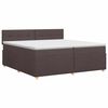 vidaXL &Kappa;&rho;&epsilon;&beta;ά&tau;&iota; box spring &mu;&epsilon; &sigma;&tau;&rho;ώ&mu;&alpha; &Sigma;&kappa;&omicron;ύ&rho;&omicron; &Kappa;&alpha;&phi;έ 200 x 200 cm Ύ&phi;&alpha;&sigma;&mu;&alpha;