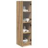 vidaXL Highboard Artisan Oak 35 x 37 x 142 εκ Επεξεργασμένο ξύλο