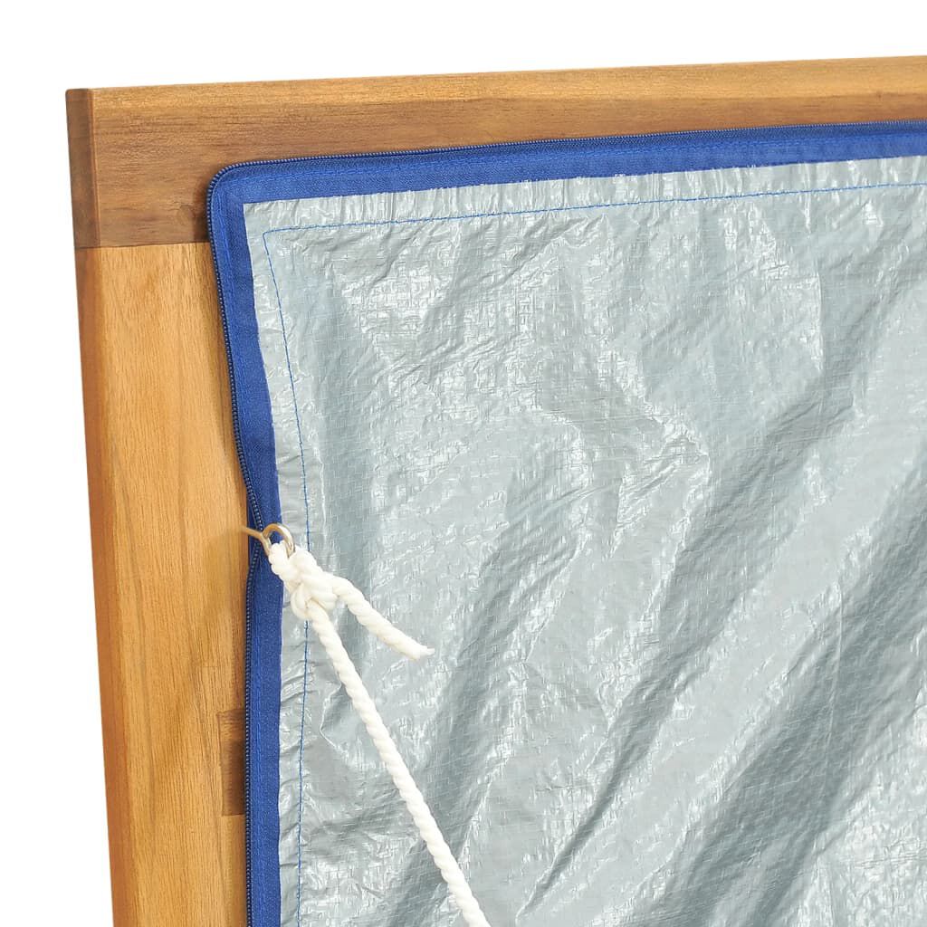 vidaXL Μπαούλο Κήπου 175 x 50 x 55 εκ. από Μασίφ Ξύλο Teak