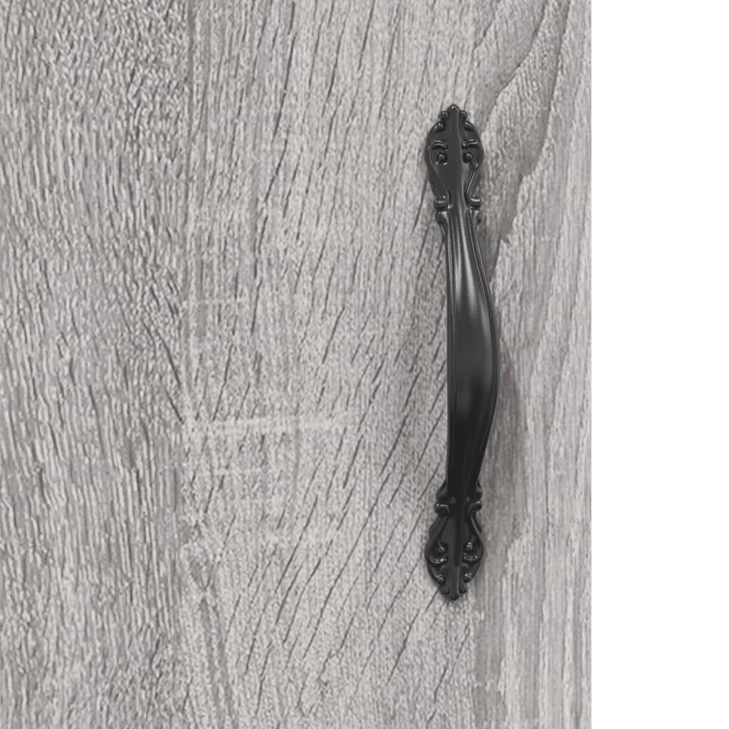 vidaXL Κομοδίνα 2 τεμ. Γκρι Sonoma 40 x 40 x 50 εκ. από Επεξεργ. Ξύλο