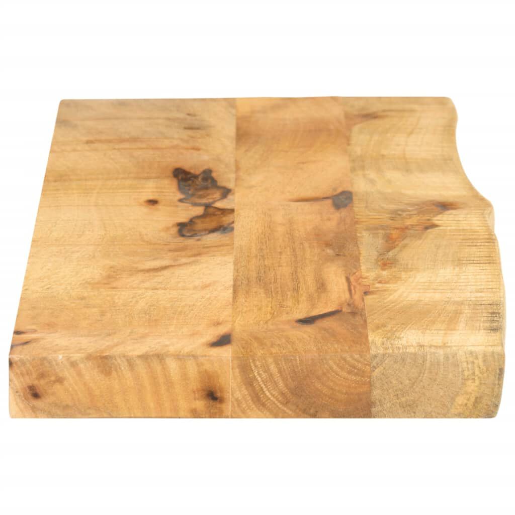 vidaXL Επιφάνεια Τραπεζιού 120x20x3,8 εκ. Live Edge Μασίφ Ξύλο Μάνγκο